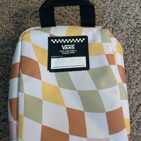 Vans Backpack + Matching Lunch Bag; Color: Ochre - Picture 9 of 10